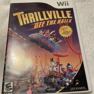 Wii Thrillville off the Rails  Manual and Case Only.   2007 EUC